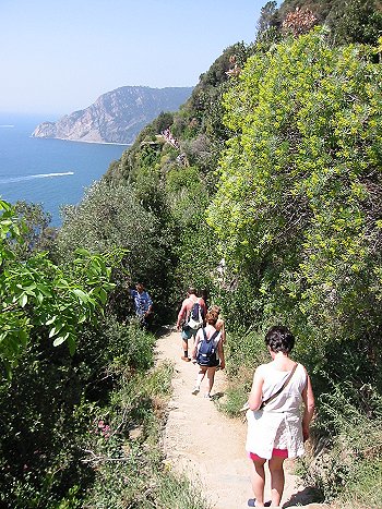Il sentiero tra Vernazza e Monterosso