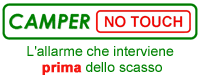 Camper No Touch - l'allarme a infrarosso che previene i tentativi di scasso