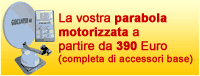 Antenne satellitari automatiche e altri accessori per camper