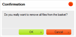 Removing all files from the Basket in CKFinder