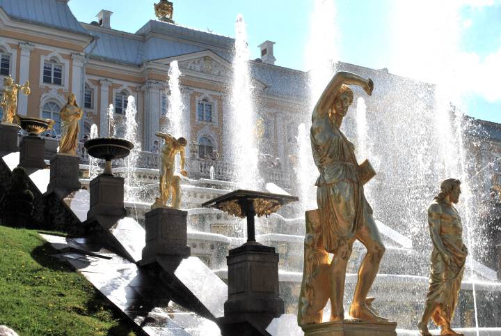 fontane del Palazzo di Pietro il Grande