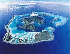 Bora Bora, Oceano Pacifico
