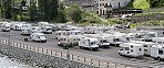 Area attrezzata per camper a Cogne (Aosta)