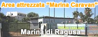 Area attrezzata per camper a Marina di Ragusa