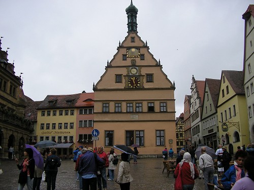 Marktplatz di Rothenburg
