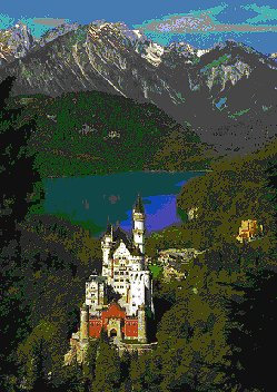 Il castello di Neuschwanstein