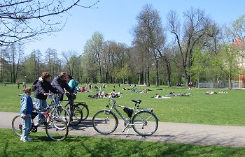 Nel parco di Norimberga