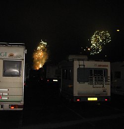 Fuochi d'artificio per salutare il 2003