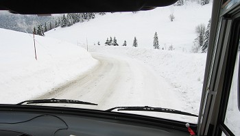 Salendo al Col de l'Aravis