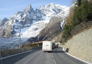 Tra Courmayeur ed il Tunnel del Monte Bianco