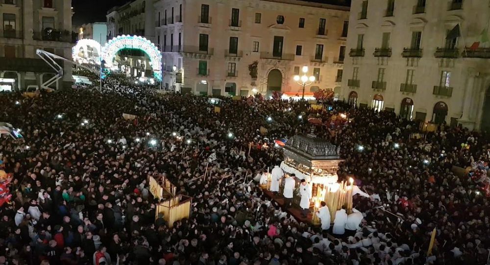 Festa di Sant'Agata patrona della citt&agrave; di Catania