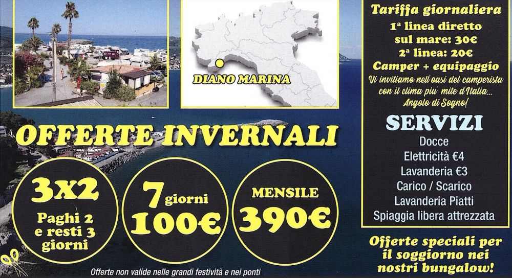 Approfitta delle tariffe convenienti e goditi il tepore invernale della Liguria!