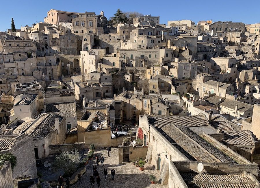 L'area camper Matera osserva un periodo di riposo