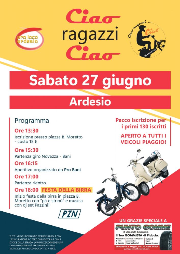 Ciao Ragazzi Ciao - Ardesio