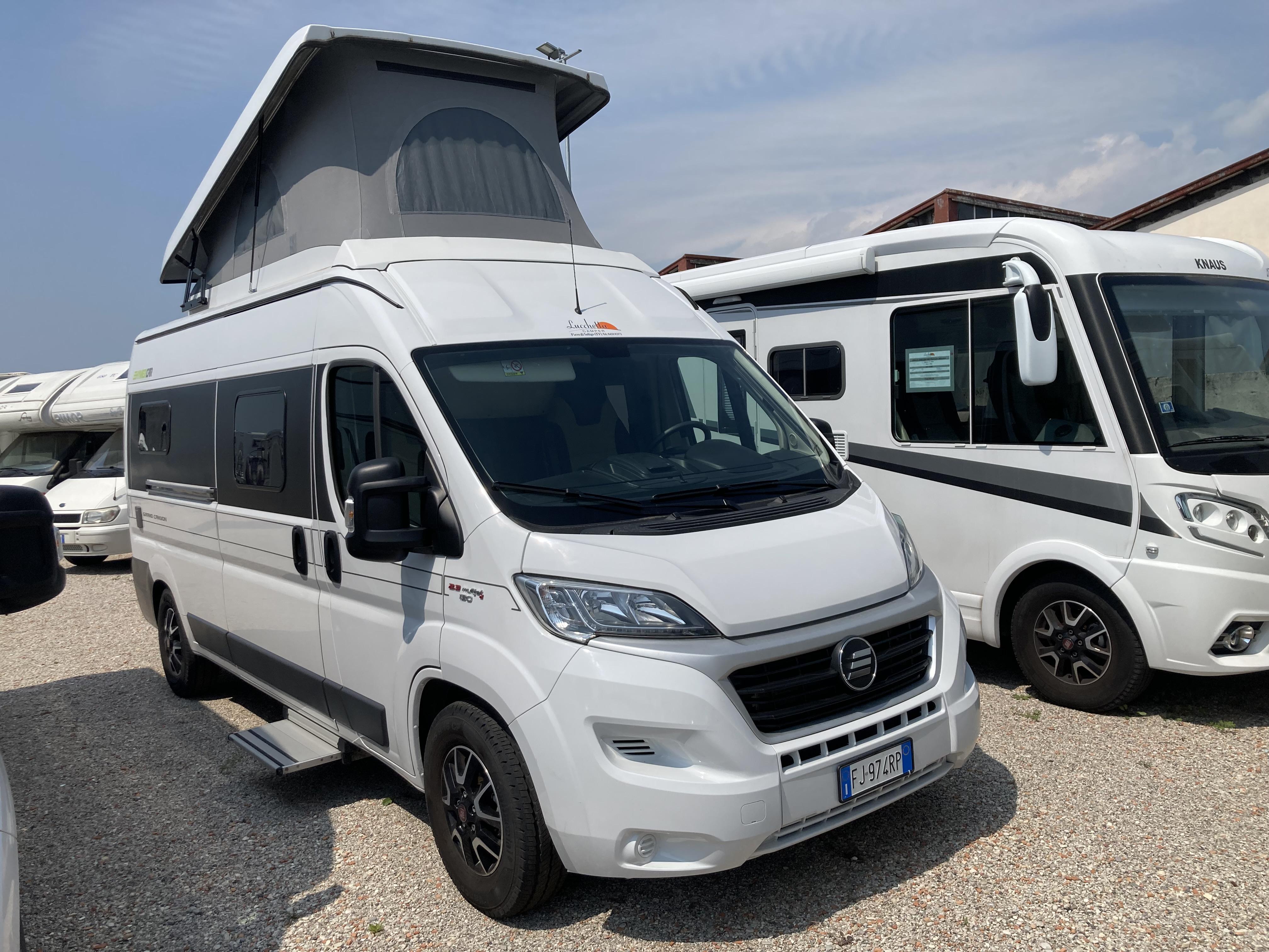 Camper Usato Van, furgonato Hymer GRAN CANYON 2017 Lucchetta Camper