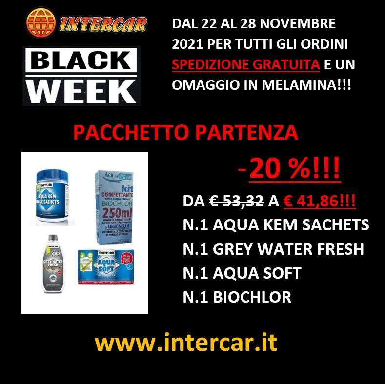 Black Week: spedizioni gratuite dal 22 al 28 Novembre!!!