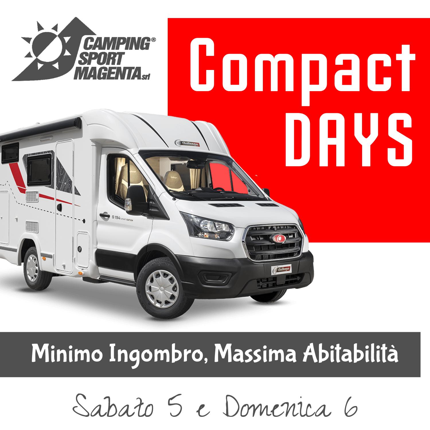 A Magenta ci sono Compact Days. Sabato 5 e Domenica 6