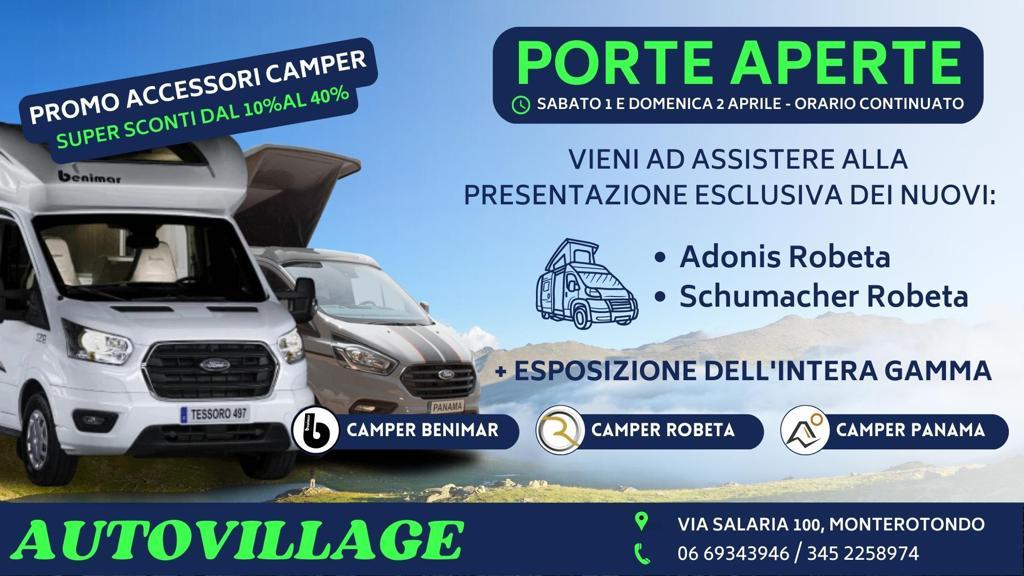 Porte aperte e presentazione Robeta Adonis e Robeta Schumacher