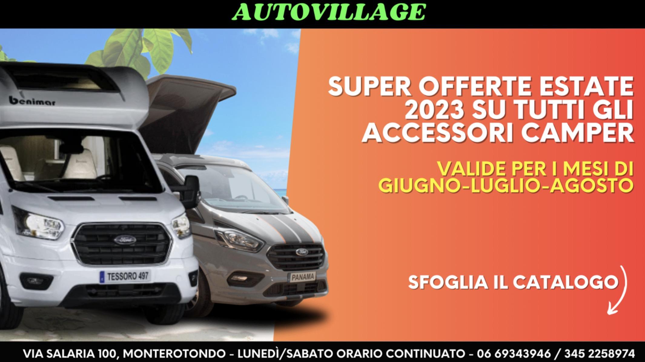 Accessori in offerta per il vostro camper!
