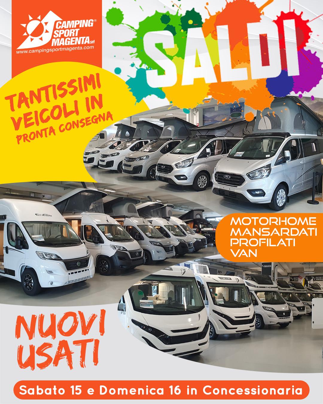 A MAGENTA INIZIANO I SALDI!!! 15 E 16 LUGLIO..