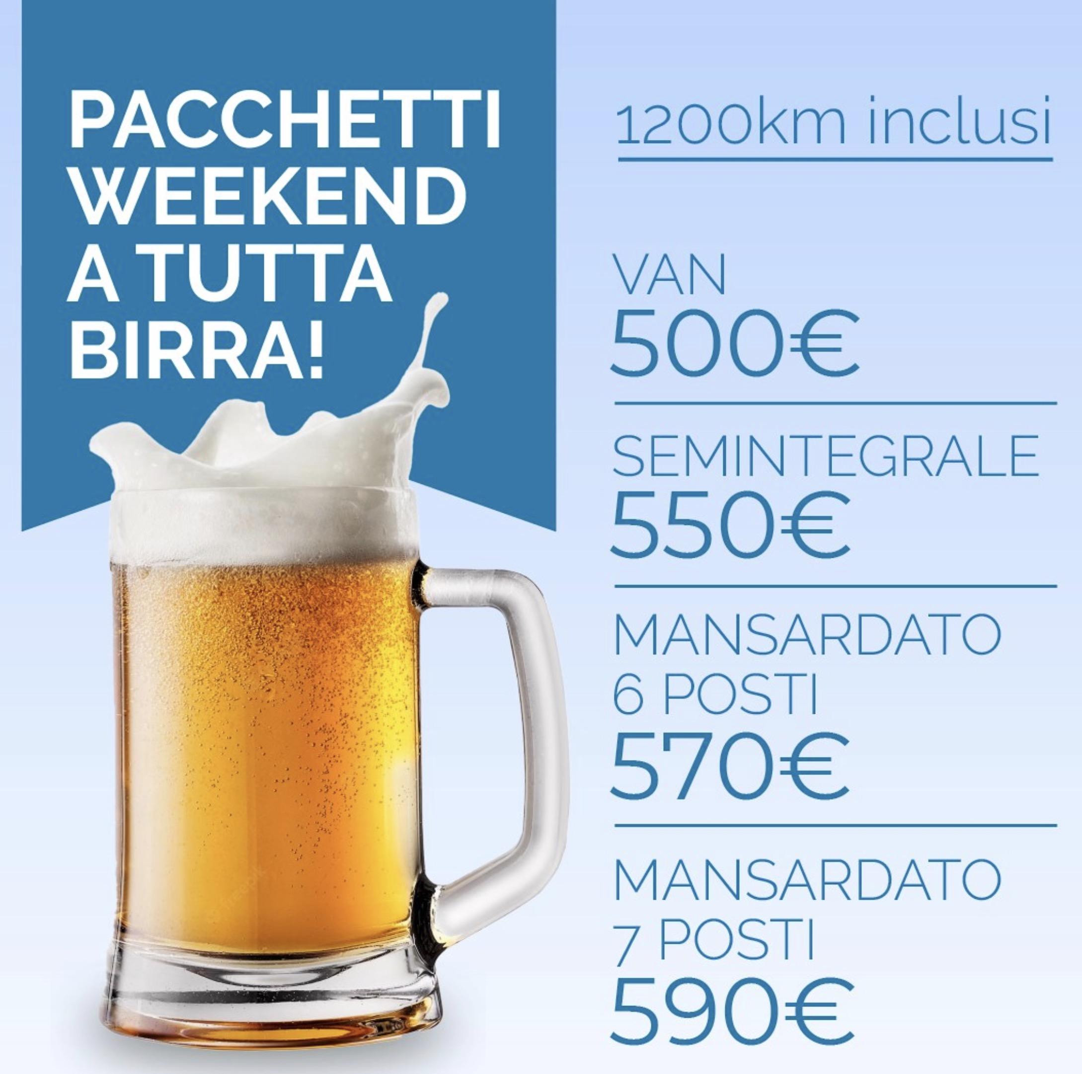 Pacchetti week-end a tutta birra!