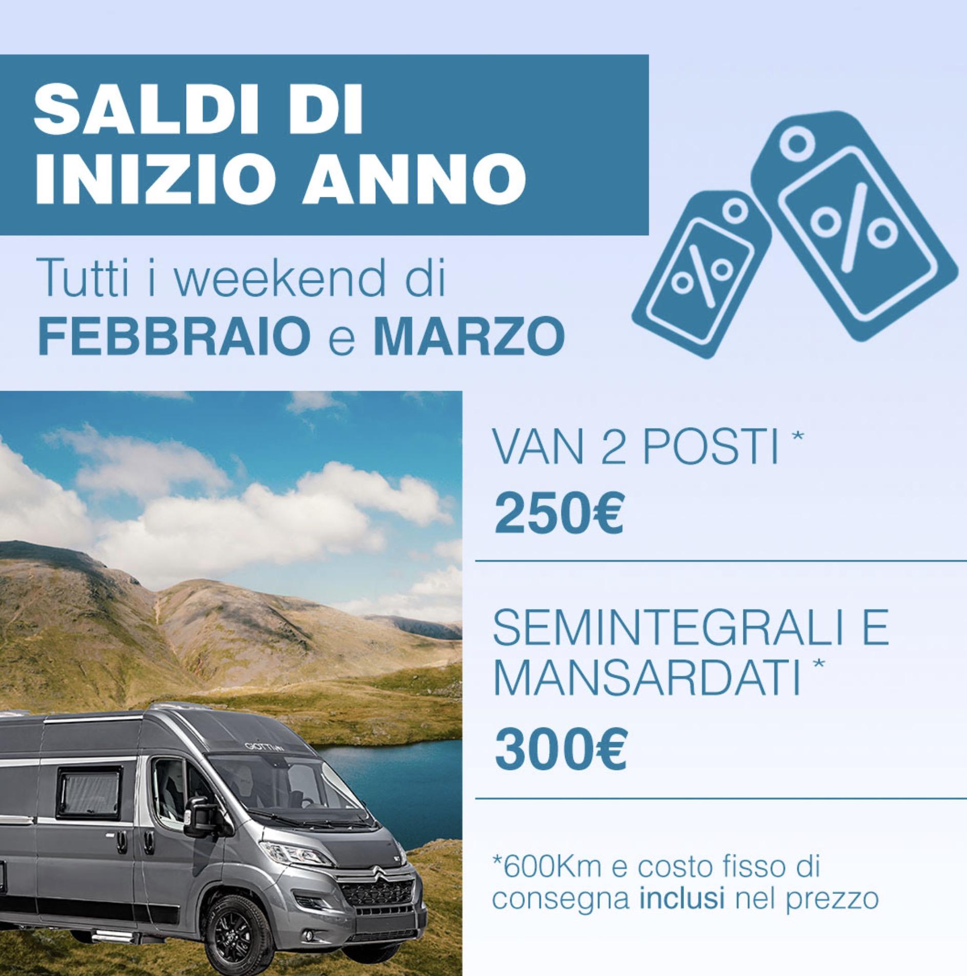 Prova il camper a noleggio un fine settimana: te ne innamorerai!