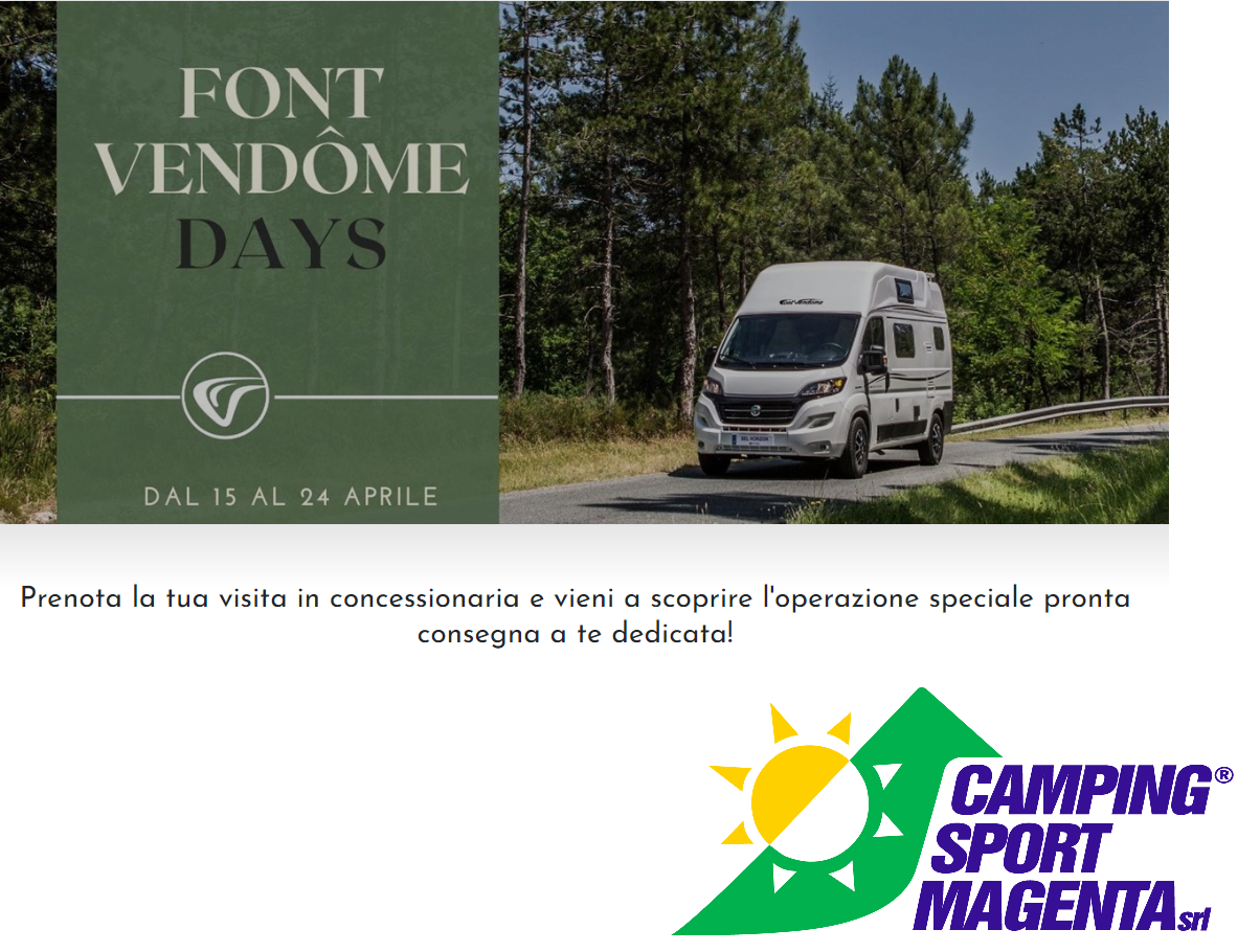 Font Vendôme Days, dal 15 al 24 aprile... Scopri le Promozioni riservate
