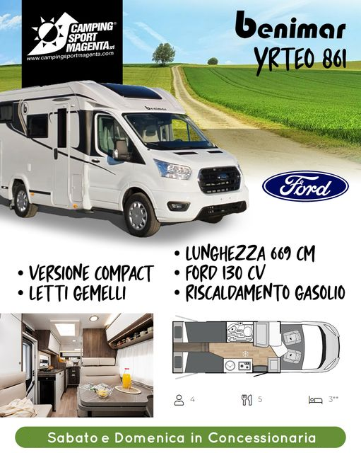 Sabato 4 e domenica 5 Porte Aperte Benimar Yrteo 861