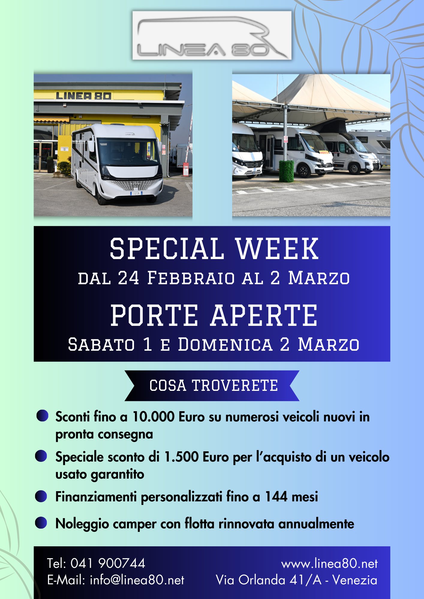 Special Week da Linea 80 a Mestre (VE)