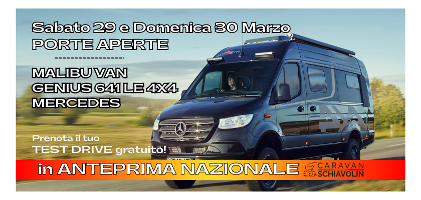 Malibu Van Days da Caravan Schiavolin!