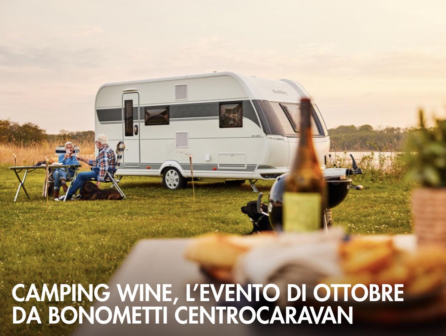 Campingwine, l'evento di ottobre da Bonometti