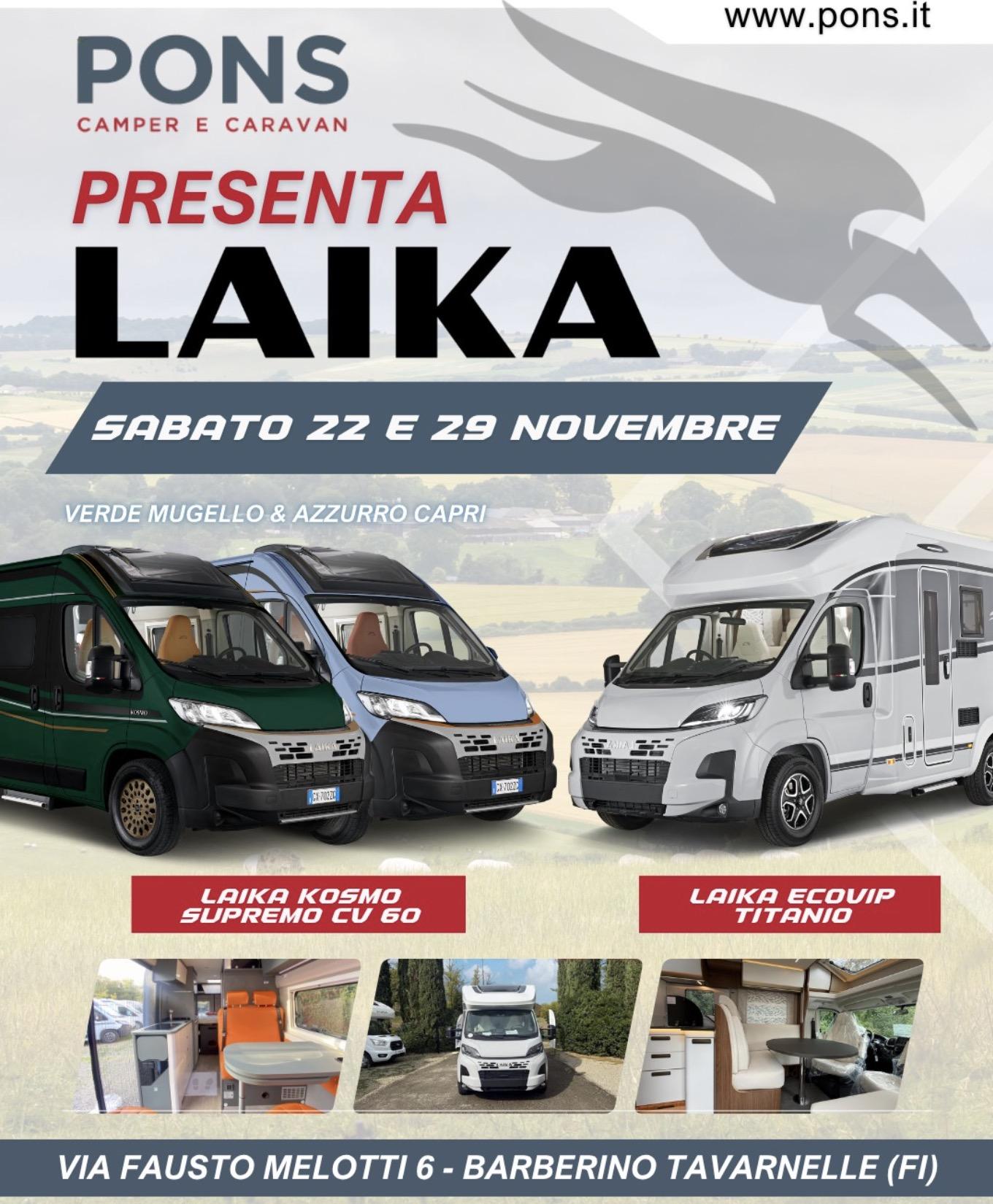 Vi presentiamo le novità Laika!