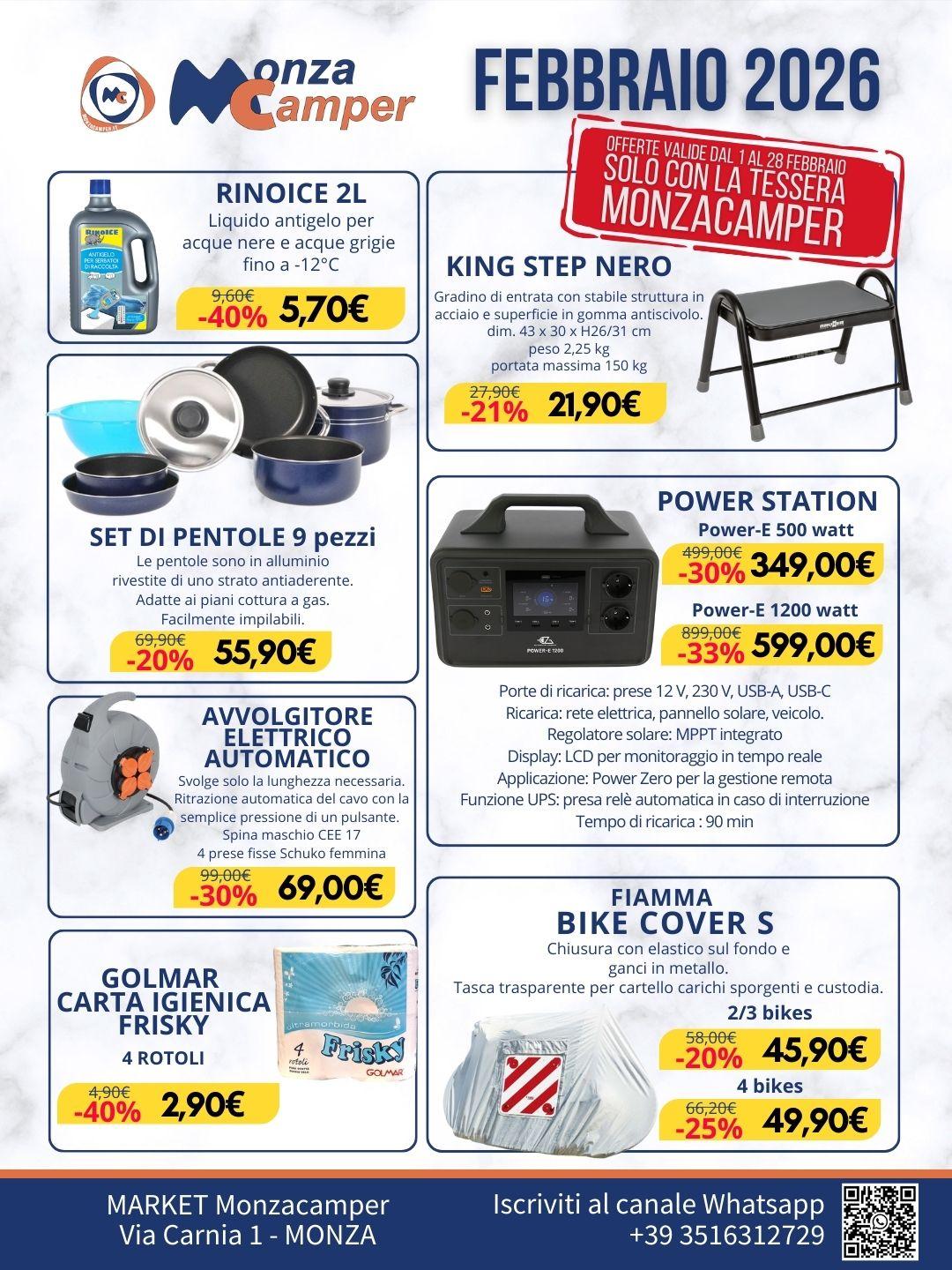 SCOPRI LE PROMO DI FEBBRAIO!