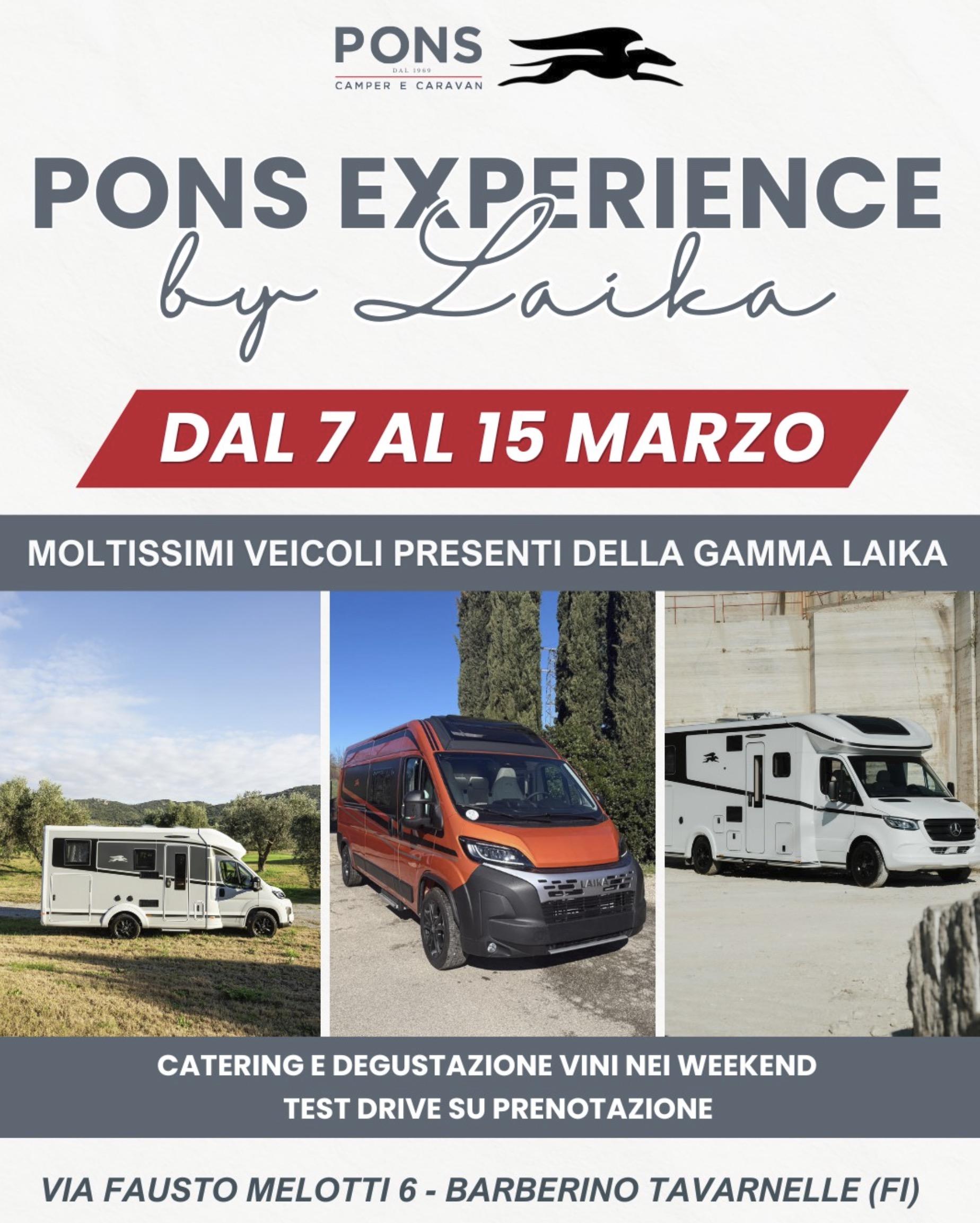 Pons Experience - il grande evento Laika