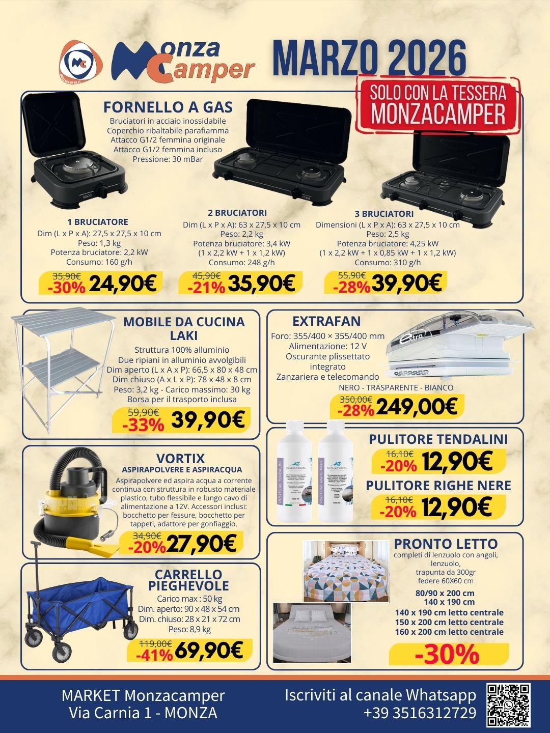 Scopri le promo di Marzo!