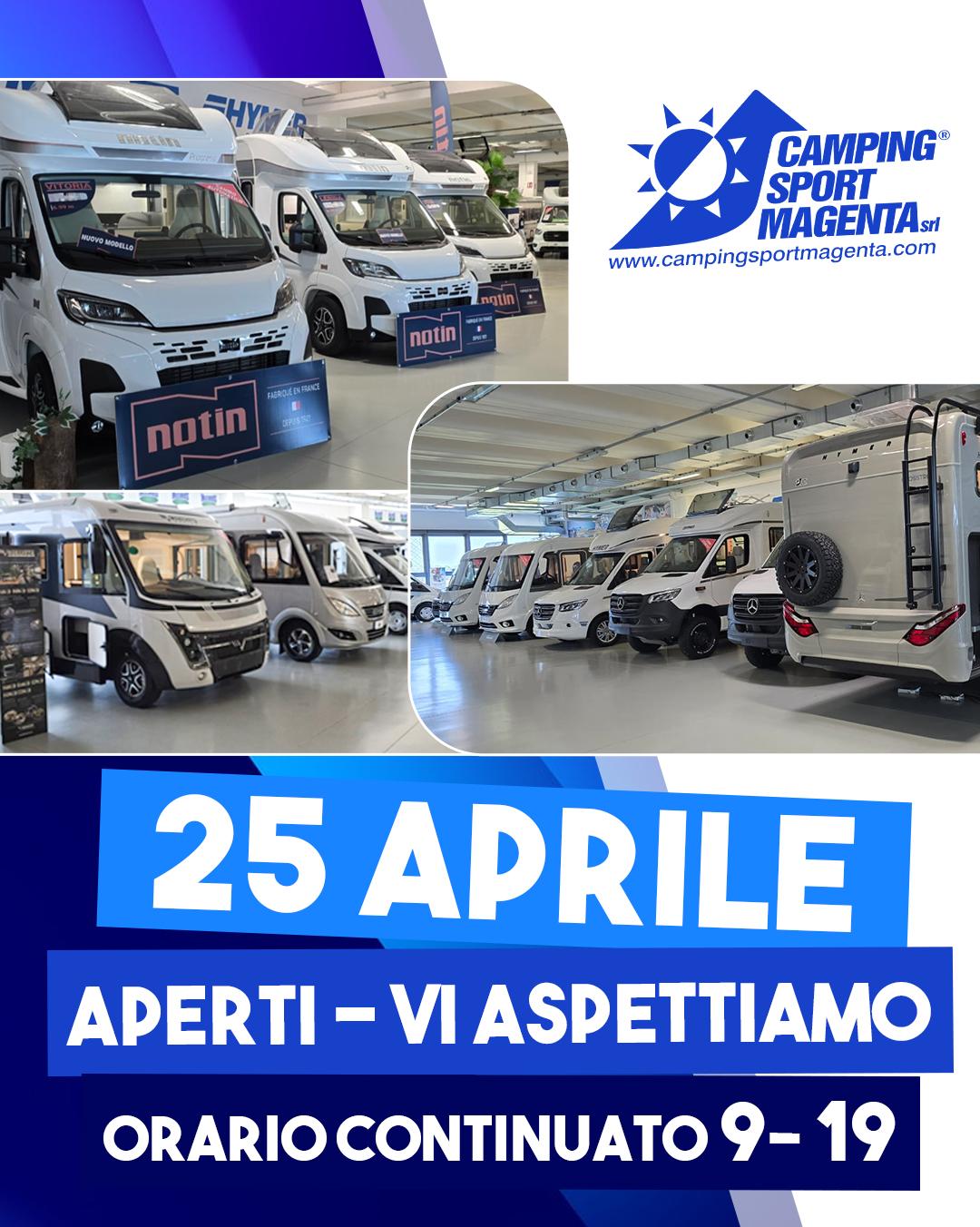 SABATO 25 E DOMENICA 26 APRILE PORTE APERTE NAZIONALE!!! 