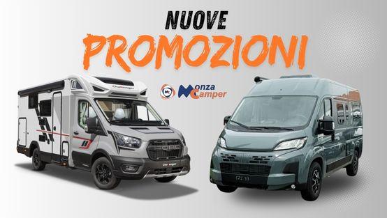 Super Promozioni Invernali sui Camper in Pronta Consegna di MONZACAMPER 