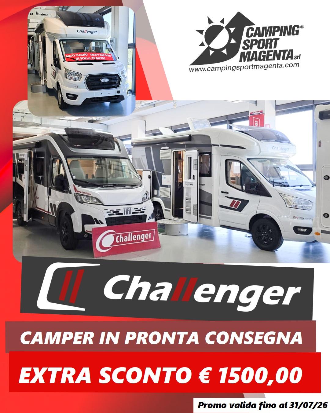 SUPER WEEK-END CON CHALLENGER!!!! 4 E 5 LUGLIO!!!