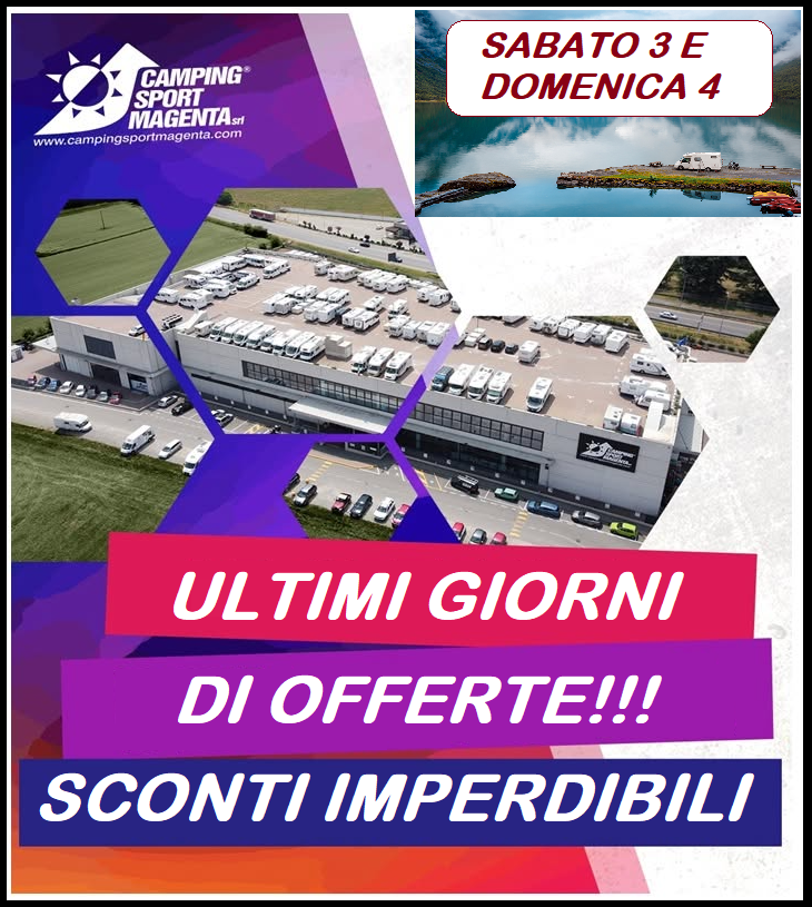 SABATO 3 E DOMENICA 4 OTTOBRE.. SUPER PORTE APERTE!!