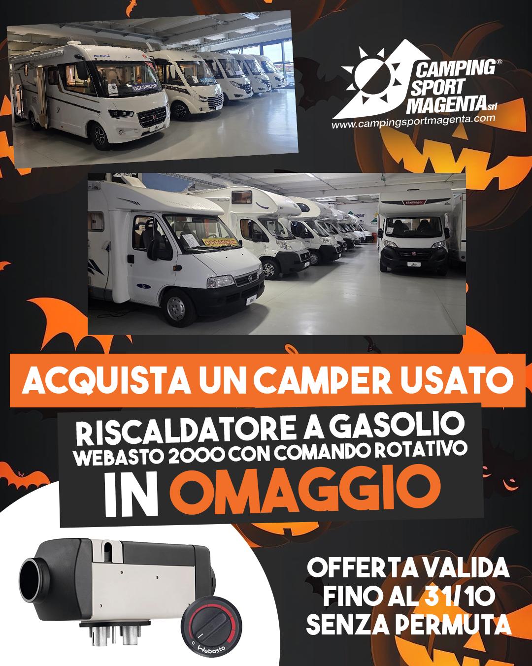 Acquista un veicolo Usato, per te Webasto 2000 in omaggio!!!