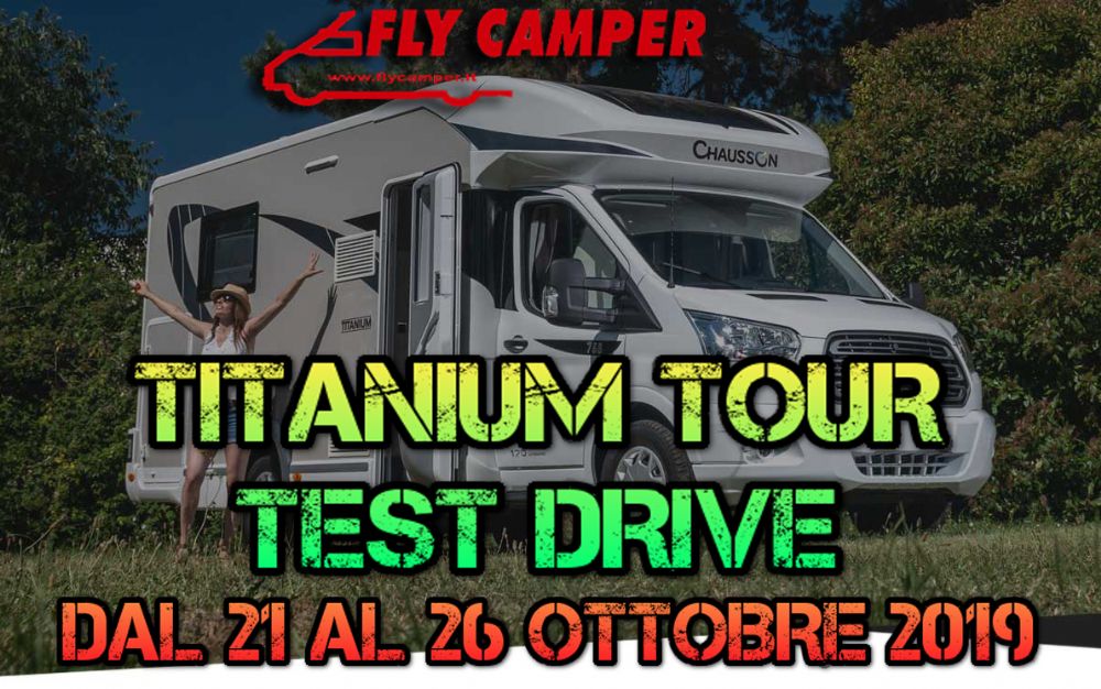 Titanium Tour Test Drive dal 21 al 26 ottobre 2019