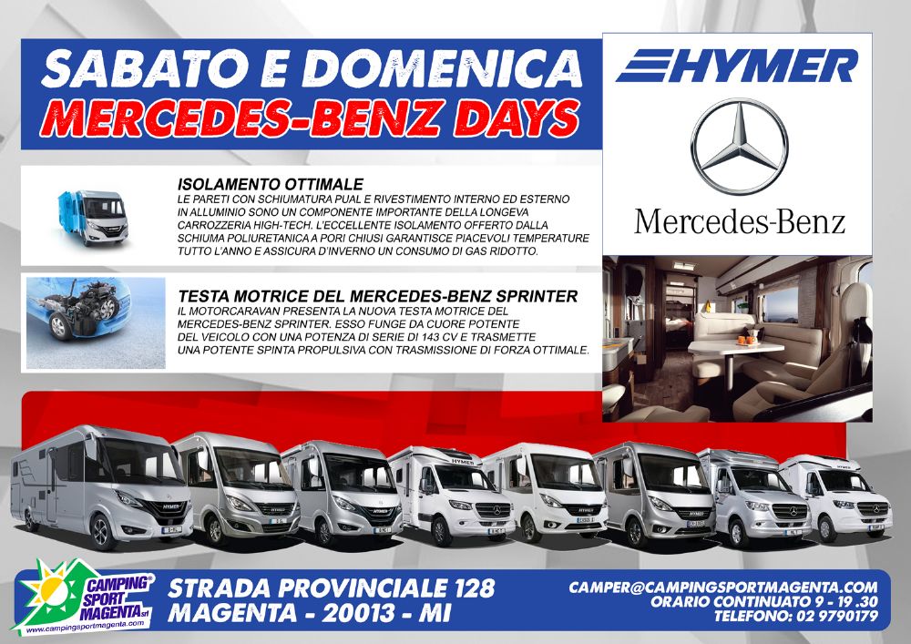 Mercedes-Benz Days a Magenta!