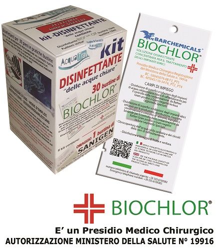 Biochlor Acquatravel disponibile online