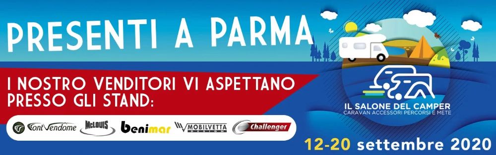 Vi aspettiamo in fiera a Parma - 12-20 Settembre