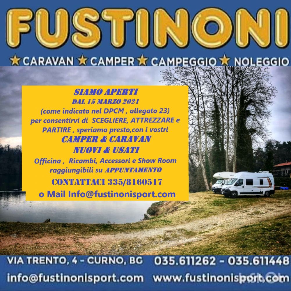 Camper usati ed ex noleggio da Fustinoni - a Curno (BG)