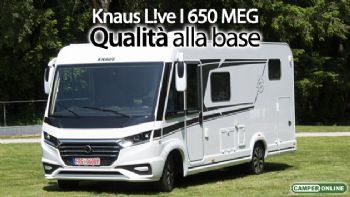 La prova di CamperOnLine 