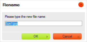 Renaming a file in CKFinder