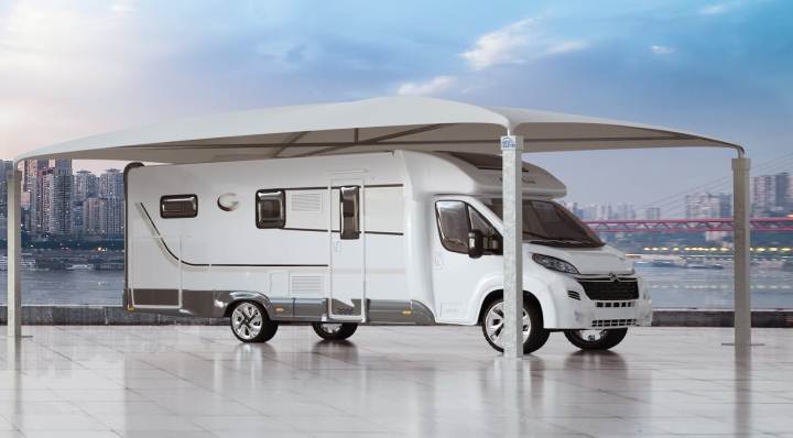 Il gazebo resistente al vento forte