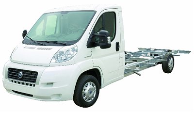 Telaio ribassato AL-KO su Fiat Ducato X250