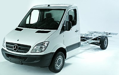 Telaio ribassato su Mercedes Benz Sprinter